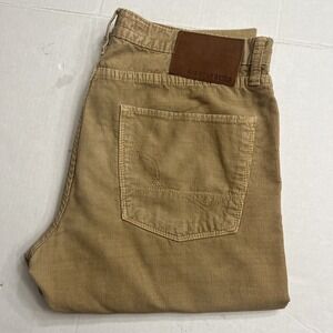 Big‎ Star Mens "Division" Slim Fit Corduroy Pants Tan  (33 x 30)